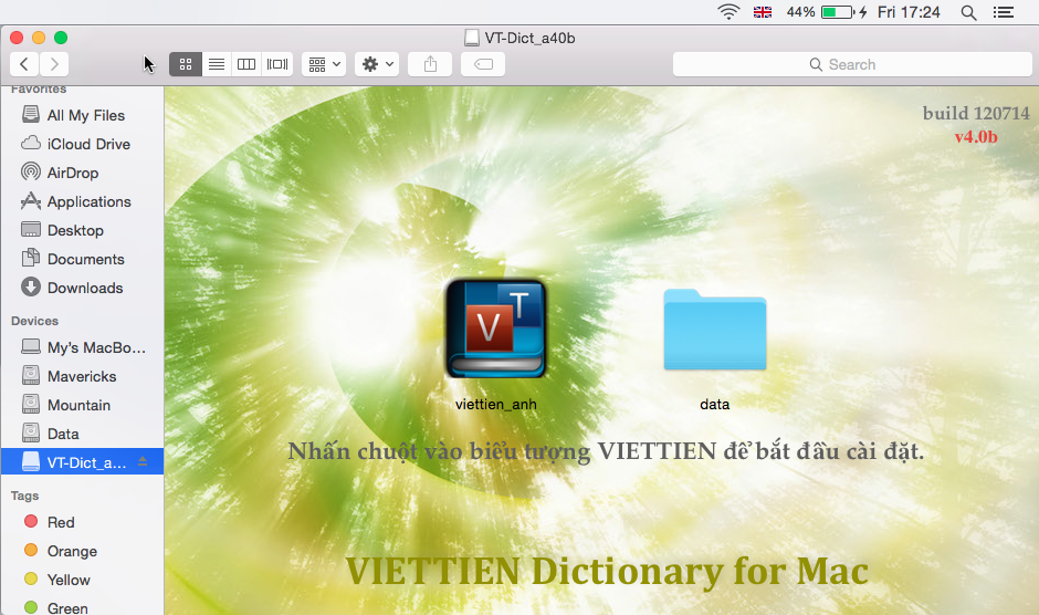 Them t di n ANH-VIET vao dictionary tren may MAC